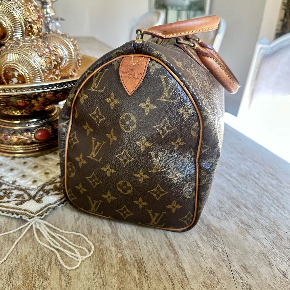 Louis Vuitton Monogram Brown speedy 30 - Picture 3 of 16